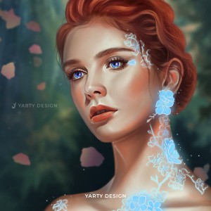 Retrato Digital de Fantasía