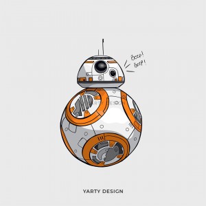 Vector de BB-8 (Star Wars)