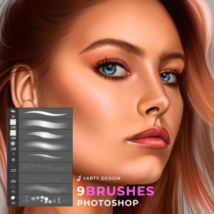 9 Pinceles Photoshop 